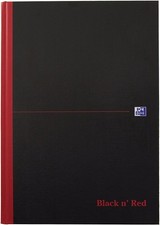 Oxford Black n' Red A4