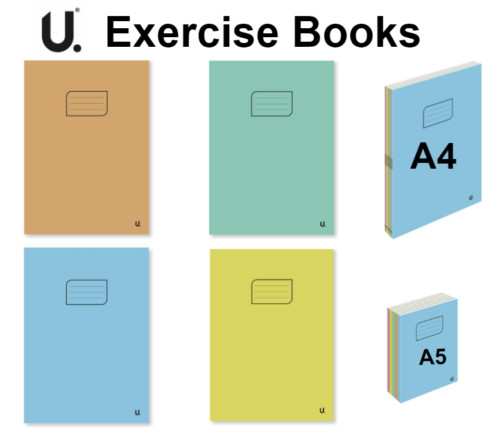 Exercise books school - a5,