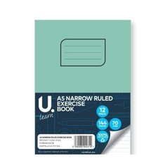 U.® A5 Narrow Ruled Exercise