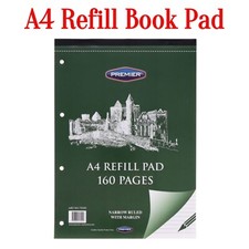 A4 Refill Book Pad Narrow