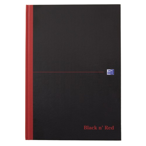 Oxford black red a4 - n',