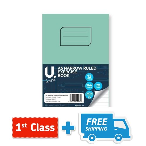 Stationery a5 exercise - u.®,