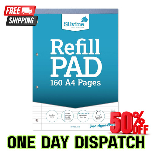 Silvine refill pad narrow - silvine, a4