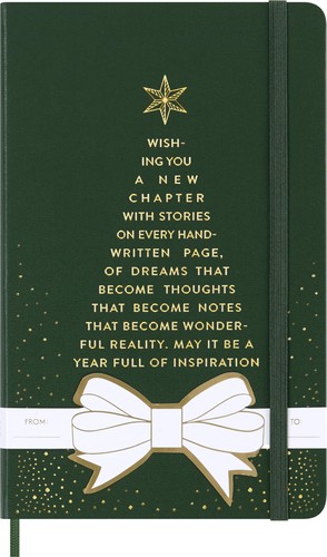 Festive notebook ruled - festive, notebook,