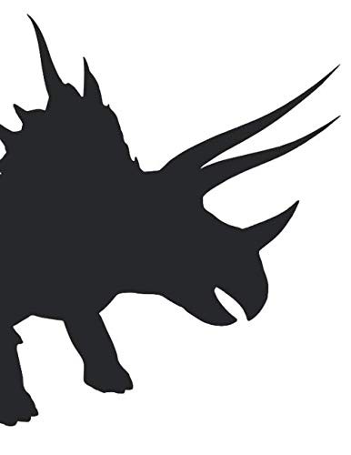 Triceratops notebook narrow - triceratops,